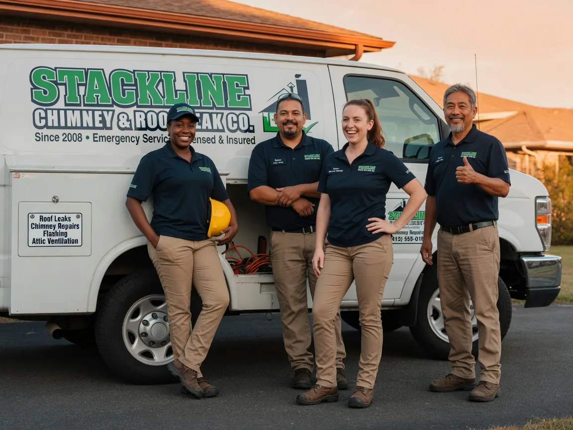 Chimney flashing repair company in Lancaster, MA
